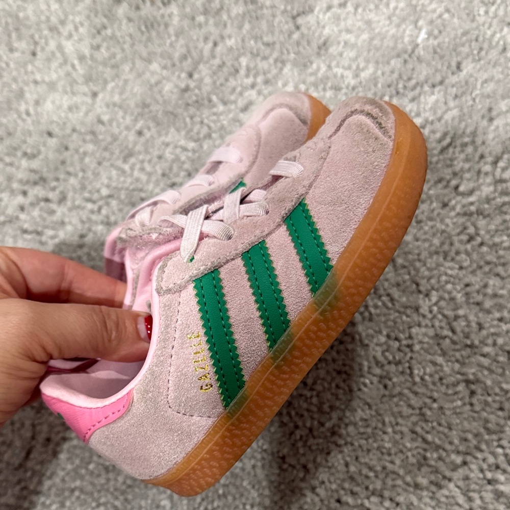 Adidas Kids Sneakers in Pink and Green